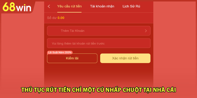 Rút Tiền 68WIN - Đảm Bảo An Toàn Với 1 Cú Nhấp Chuột - WINZEN96